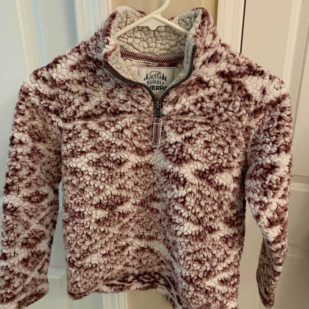Kids Cuddly Sherpa Pullover